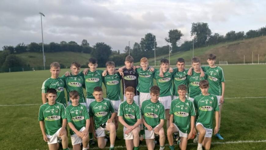 U17 Match Report Roslea vs St Mary’s 2nd October 2022